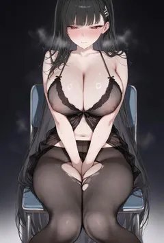 恶女老师设下陷阱，对魔忍调月莉音